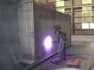橋樑電弧鋅鋁熔射防蝕工程施作