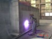 橋樑電弧鋅鋁熔射防蝕工程施作