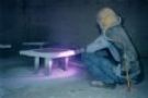 盤式支承電弧鋅鋁熔射防蝕工程施作