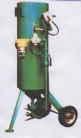 單槽氣動遙控式噴砂機