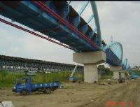 橋樑現場電弧鋅鋁熔射防蝕工程施作